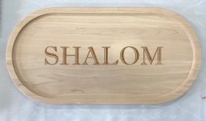 Shalom Challah Board
